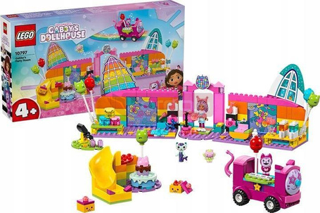 LEGO KOCI DOMEK GABI 10797 SALA BALOWA GABI