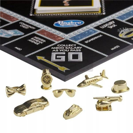 MONOPOLY EDYCJA SPECJALNA 85 ROCZNICA złote pionki