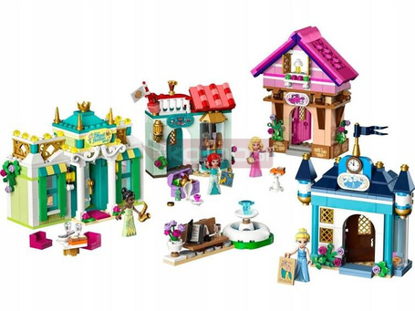 LEGO DISNEY PRINCESS 43246 PRZYGODA KSIĘŻNICZEK DISNEYA NA TARGU