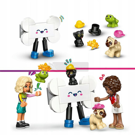 KLOCKI LEGO FRIENDS 42678 Furgonetka z akcesoriami dla zwierząt, zestaw +6