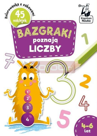 Kapitan nauka Bazgraki poznają liczby 4-6 lat