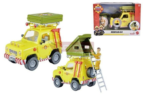 Strażak Sam Jeep 4x4 z namiotem