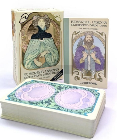 Ethereal Visions: Illuminated Tarot Deck