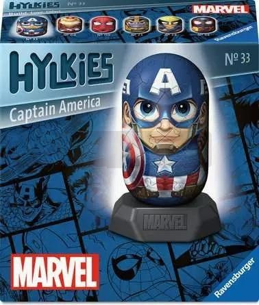 Puzzle 3D Hylkies: Captain America