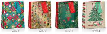 Torba prezentowa Boże Narodzenie 18x10x23cm MIX