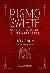 Biblia Tysiąclecia rodzinna czerwona