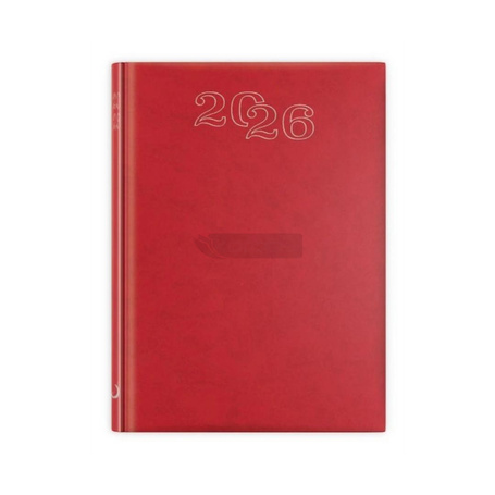 Terminarz 2026 B6 standard czerwony