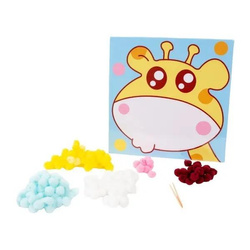 Mozaika pomponowa Żyrafa