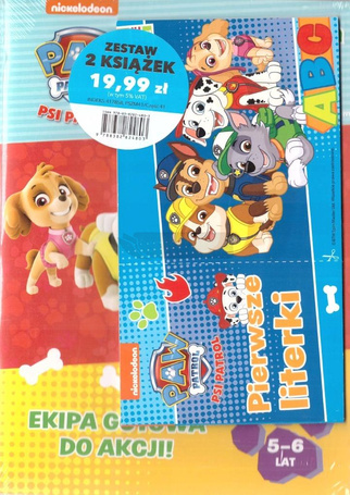 Psi Patrol zestaw książeczek