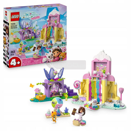 KLOCKI LEGO KOCI DOMEK GABI 11205 ŁAKOCIOWA GÓRA I KICIOWY OGRÓDEK