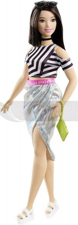 Lalka Barbie Fashionistas z ubraniami Hot Mesh FRY81