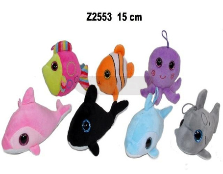 Zwierzęta morskie 15cm MIX