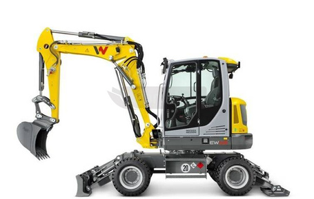 Siku Super - Koparka Wacker Neuson EW65 S3560