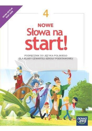 J.Polski SP 4 Nowe Słowa na start neon Podr. 2023
