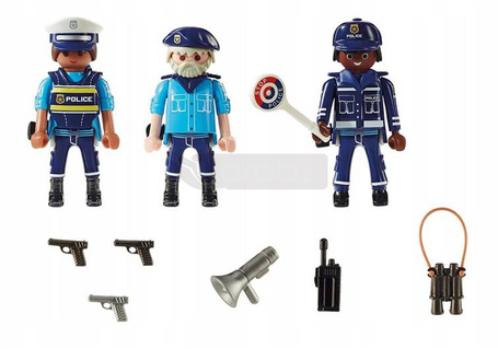PLAYMOBIL City Action 70669 Zestaw figurek policjanci