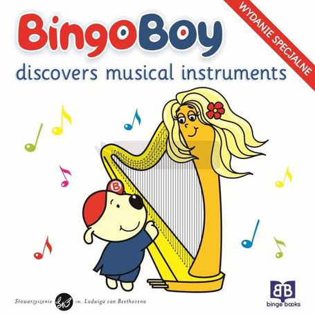 Bingo Boy discovers musical instruments