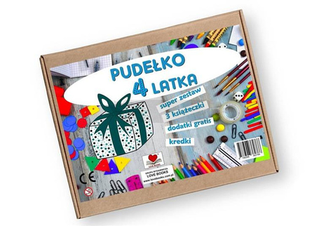 Pudełko 4 latka. Zestaw edukacyjny
