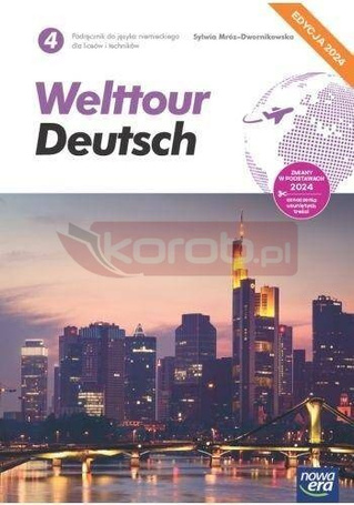 J. Niemiecki 4 Welttour Deutsch Podr. 2024