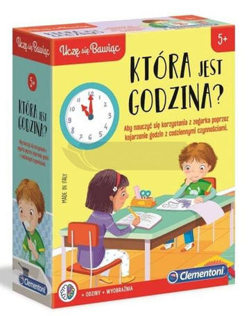 Uczę się bawiąc. Która jest godzina?