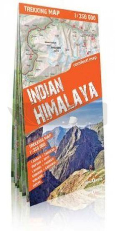 Trekking map Himalaje Indyjskie 1:350 000 mapa