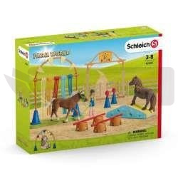 Schleich 42481 Trening zręcznościowy dla kucyków