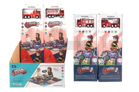 Straż pożarna z matą mix