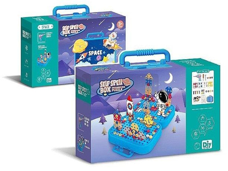 Klocki do wkręcania z walizką