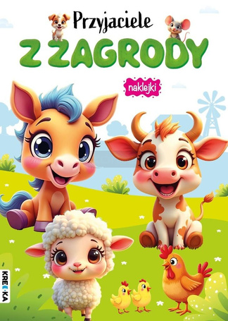 Kolorowanka z naklejkami - Przyjaciele z zagrody