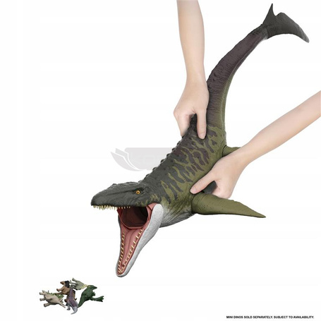 JURASSIC WORLD DINOZAUR Kolosalny Mozazaur duża figurka 91cm JGB51