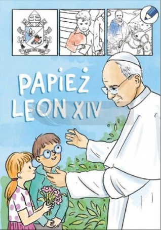 Papież Leon XIV - kolorowanka