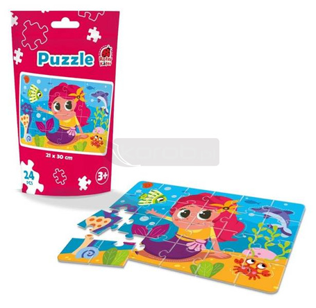 Puzzle edukacyjne - Syrena