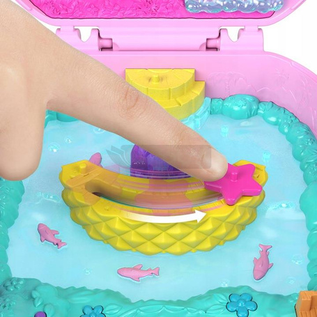 LALKA POLLY POCKET ANANASOWA MAŁPKA zestaw do zabawy dla dzieci +4 lata JKC49