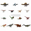 JURASSIC WORLD ODRODZENIE Dinozaury minifigurki zestaw 15 figurek JGB53