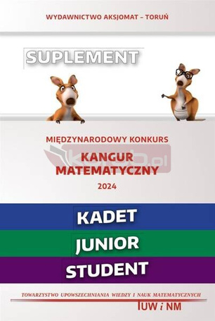 Matematyka z wesołym kangurem - Suplement 2024