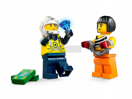 LEGO CITY 60415 POŚCIG RADIOWOZU ZA MUSCLE CAREM zestaw klocków +6 lat