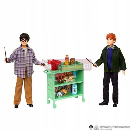 HARRY POTTER LALKA + RON WESLEY ekspres Hogwartu HND79