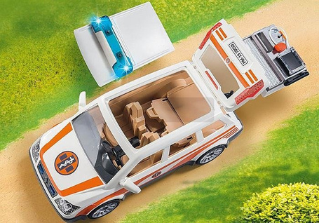Playmobil City Life 70050 Samochód ratowniczy ze światłem i dźwiękiem