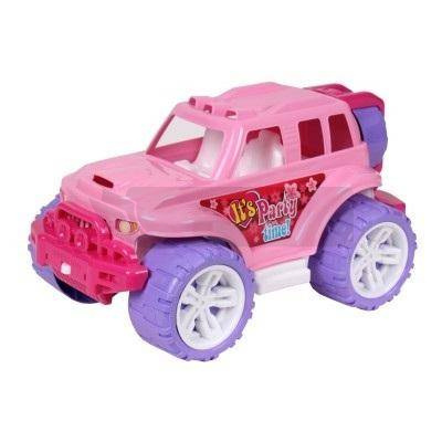 Pojazd SUV różowo-fioletowy