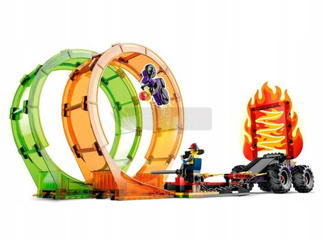 LEGO City 60339 Kaskaderska arena z dwoma pętlami