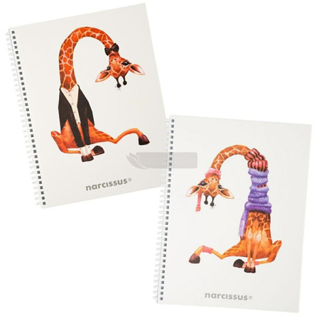 Kołonotatnik A5/80K kratka 80g