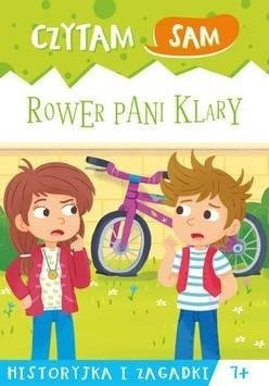 Czytam sam. Rower Pani Klary. Historyjka i zagadki