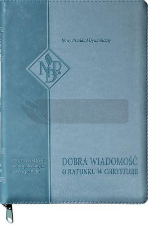 Nowy Testament NPD suwak paginatory jasnoniebieski