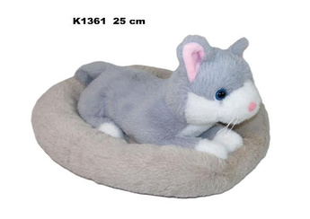 Kot w legowisku 25cm