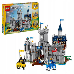 KLOCKI LEGO CREATOR 3W1 31168 ŚREDNIOWIECZNY ZAMEK RYCERZY KONNYCH