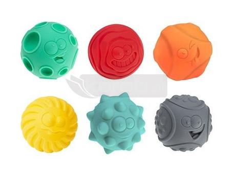 Piłki sensoryczne Buźki 6 szt. TULLO