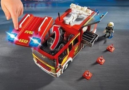 PLAYMOBIL 5363 Samochód strażacki ze światłem i dźwiękiem