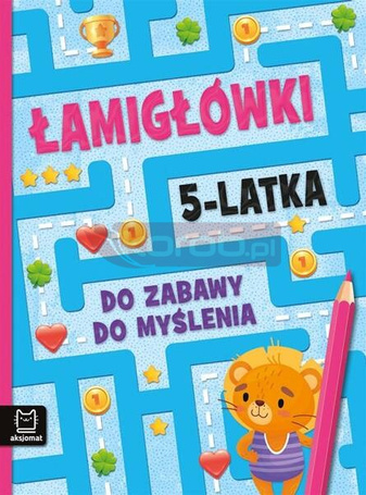 Łamigłówki 5-latka. Do zabawy do myślenia