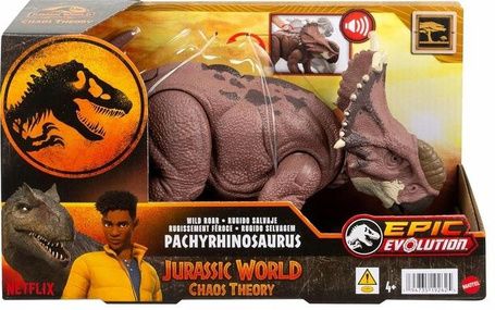 JURASSIC WORLD CHAOS THEORY EPIC EVOLUTIONS DINOZAUR Pachyrinosaurus 28cm HTK72