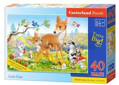 Puzzle 40 maxi - Little Deer CASTOR