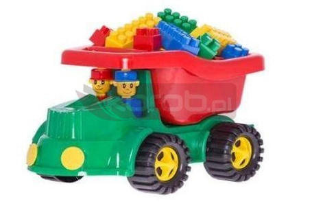 Samochód Jeep z klockami
